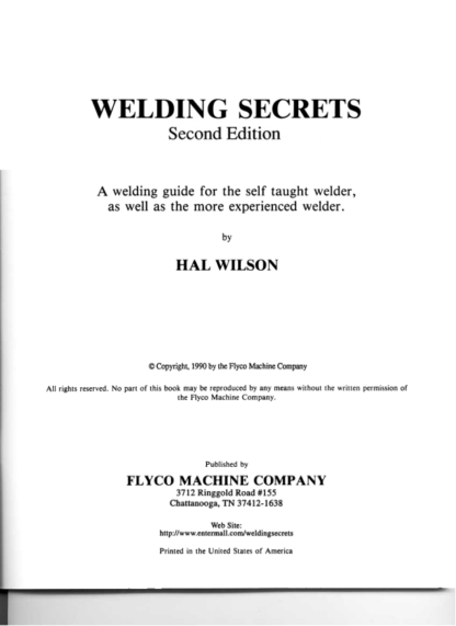 Welding Tricks & Secrets - Hal Wilson - Image 2