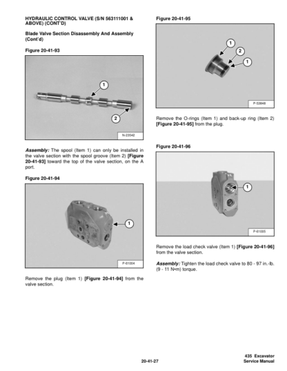 Bobcat 435 Excavator Service Manual - Image 12