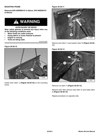 Bobcat 72 90 Finish Mower Service Manual - Image 7