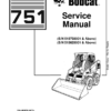 Bobcat 751 Skidsteer Loader Service Manual 5153 5156 - Image 2