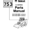 Bobcat 753G Skidsteer Parts Catalog 5158 5162 - Image 2