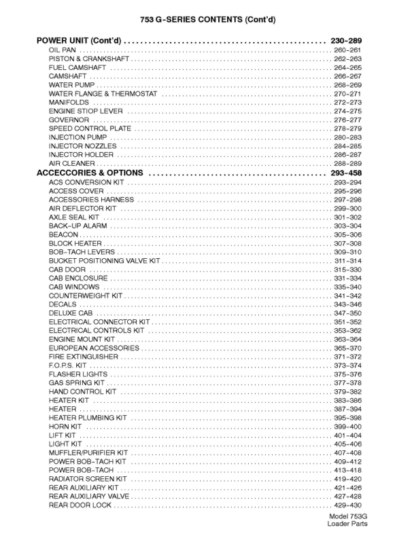 Bobcat 753G Skidsteer Parts Catalog 5158 5162 - Image 5