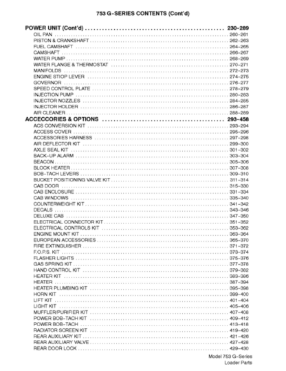 Bobcat 753G Skidsteer Parts Catalog 5158 5162 - Image 15