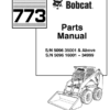 Bobcat 773 Skidsteer Parts Manual 5096 - Image 2
