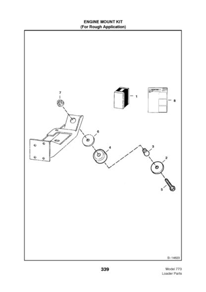 Bobcat 773 Skidsteer Parts Manual 5096 - Image 15