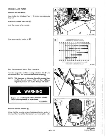 Bobcat 843 Skidsteer Service Manual - Image 10