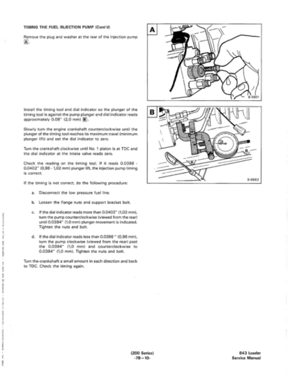 Bobcat 843 Skidsteer Service Manual - Image 9