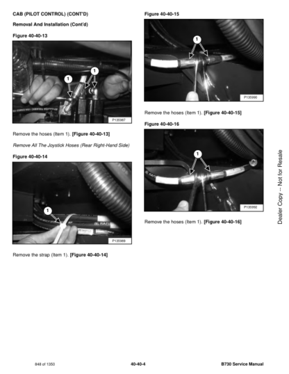 Bobcat B730 Backhoe Loader Service Manual - Image 12