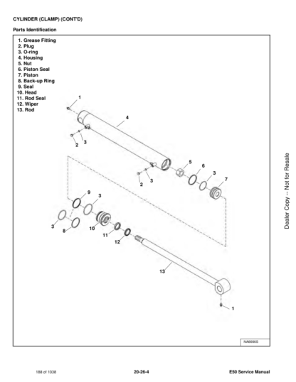 Bobcat E50 Compact Excavator Service Manual - Image 6