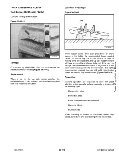 Bobcat E50 Compact Excavator Service Manual - Image 8