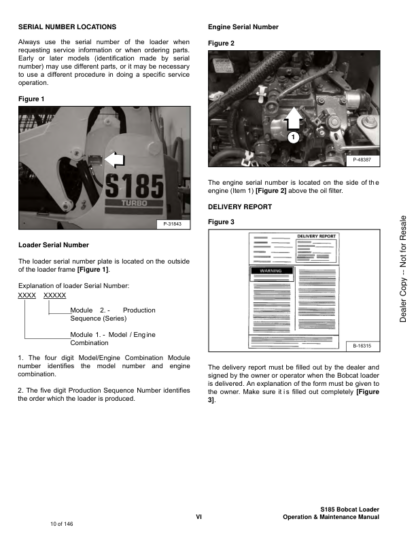 Bobcat S185 Operation Maintenance Manual - Image 7
