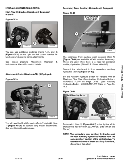 Bobcat S185 Operation Maintenance Manual - Image 9