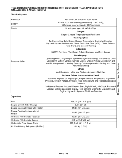 Bobcat T650 Compact Track Loader Service Manual ALJG T1ML B2KZ - Image 5