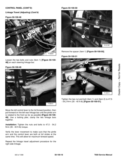 Bobcat T650 Compact Track Loader Service Manual ALJG T1ML B2KZ - Image 10