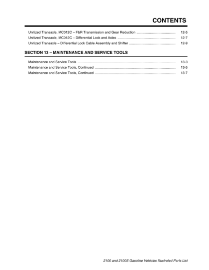Bobcat Workmate 2100 2100S Illustrated Parts List - Image 8