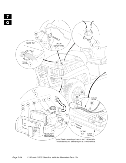 Bobcat Workmate 2100 2100S Illustrated Parts List - Image 14