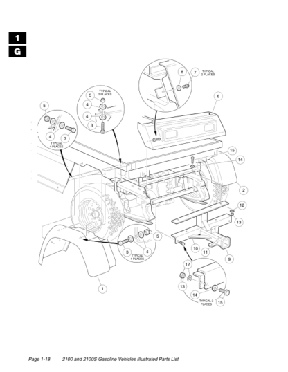Bobcat Workmate 2100 2100S Illustrated Parts List - Image 11