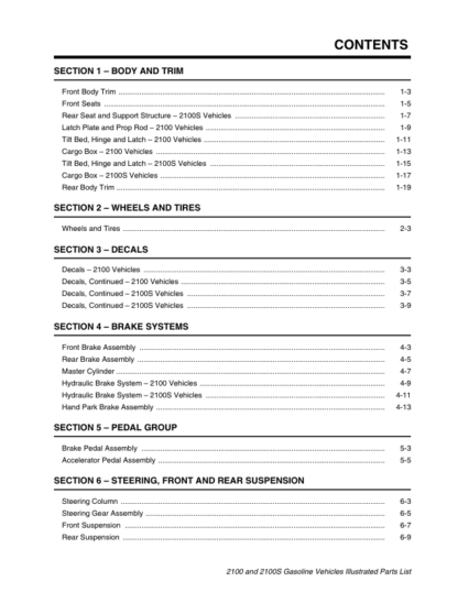 Bobcat Workmate 2100 2100S Illustrated Parts List - Image 6