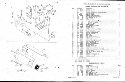 CASE 220 222 224 444 Garden Tractors Service-Manual - Image 14
