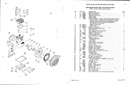 CASE 220 222 224 444 Garden Tractors Service-Manual - Image 5