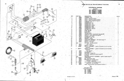 CASE 220 222 224 444 Garden Tractors Service-Manual - Image 16