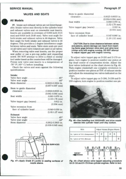 CASE 385 485 585 685 885 Tractors Shop Service Manual - Image 7