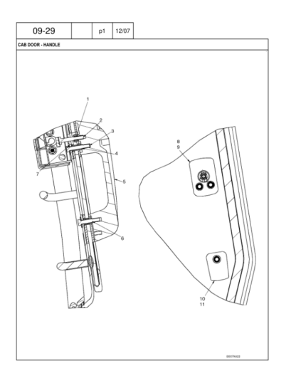CASE 430 Series 3 Skid Steer Parts Catalog - Image 13