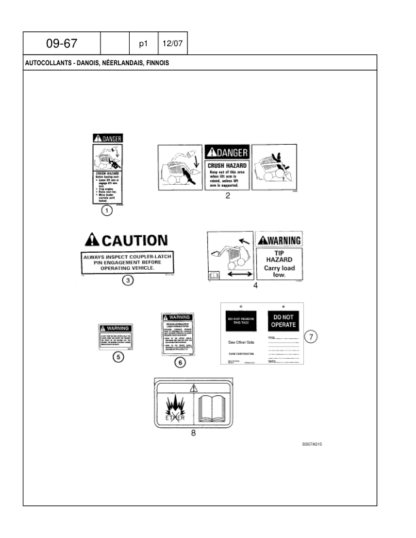 CASE 430 Series 3 Skid Steer Parts Catalog - Image 10