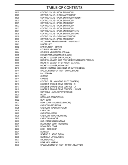 CASE 430 Series 3 Skid Steer Parts Catalog - Image 8