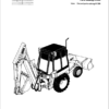 CASE 480C Construction King Backhoe Parts Catalog Manual - Image 2