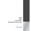 CASE 5130 6130 7130 Combine Common Cab Parts Catalog - Image 2