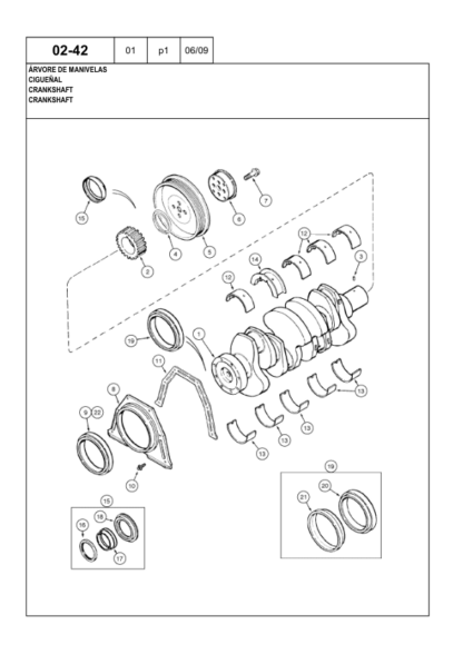 CASE 580M 580 Super M Series 3 Loader Backhoe Parts Catalog - Image 13