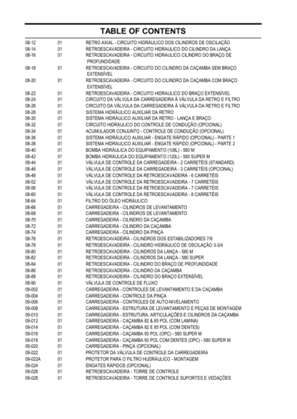 CASE 580M 580 Super M Series 3 Loader Backhoe Parts Catalog - Image 5