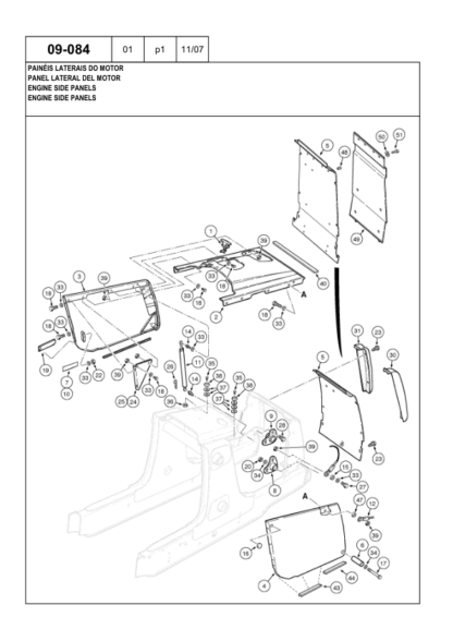 CASE 580M 580 Super M Series 3 Loader Backhoe Parts Catalog - Image 12