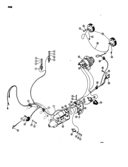 CASE 680CK Series C Loader Backhoe Parts Catalog - Image 12