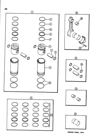 CASE 680CK Series C Loader Backhoe Parts Catalog - Image 9