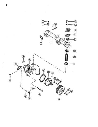 CASE 680CK Series C Loader Backhoe Parts Catalog - Image 7