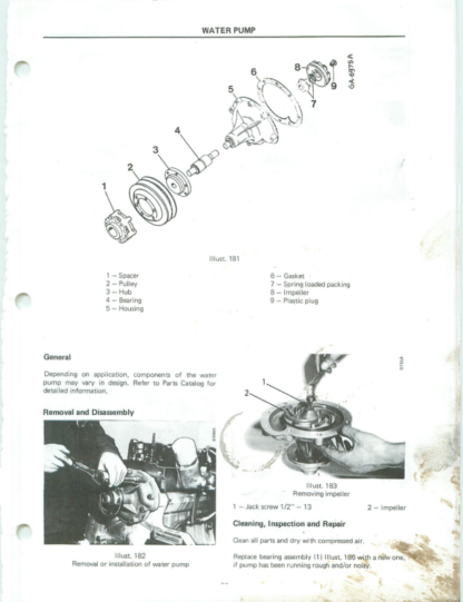 CASE 956 1056 XL Tractor Workshop Manual - Image 13