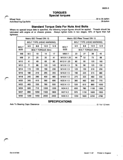 CASE 956 1056 XL Tractor Workshop Manual - Image 11