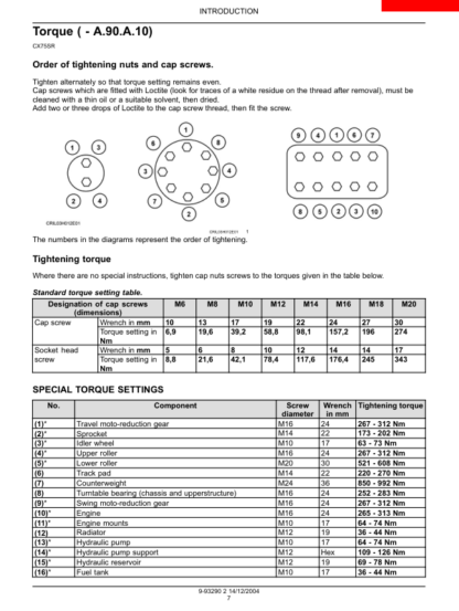 CASE CX75SR CX80 Excavator Repair Manual - Image 5