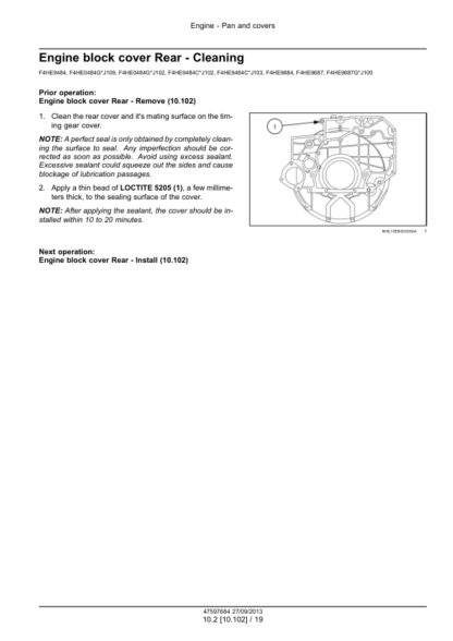 CASE F4CE F4DE F4HE F4GE Tier 3 Engine Service Manual - Image 7