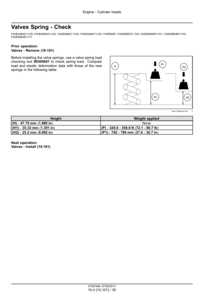 CASE F4CE F4DE F4HE F4GE Tier 3 Engine Service Manual - Image 11