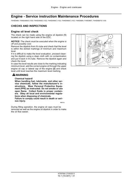 CASE F4CE F4DE F4HE F4GE Tier 3 Engine Service Manual - Image 15