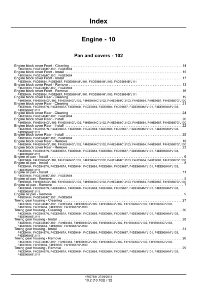 CASE F4CE F4DE F4HE F4GE Tier 3 Engine Service Manual - Image 8