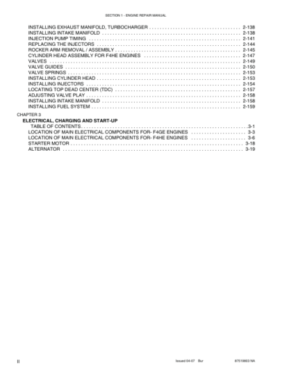 CASE F4GE9454H F4GE9454J F4GE9484D F4HE9484A Engine Repair Manual - Image 5