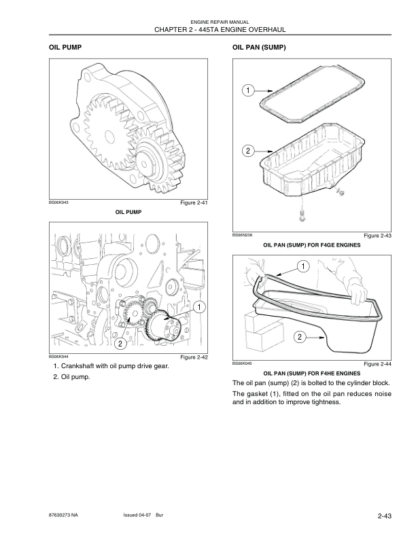 CASE F4GE9454H F4GE9454J F4GE9484D F4HE9484A Engine Repair Manual - Image 10