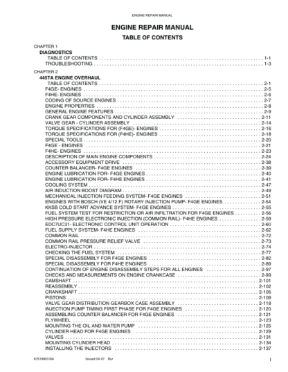 CASE F4GE9454H F4GE9454J F4GE9484D F4HE9484A Engine Repair Manual - Image 4