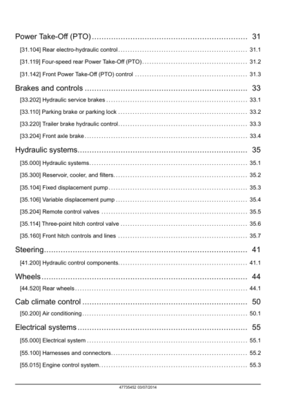 CASE Farmall 95U 105U 115U Pro EP Tractor Service Manual - Image 6
