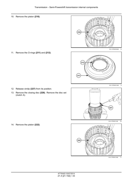 CASE Farmall 95U 105U 115U Pro EP Tractor Service Manual - Image 10