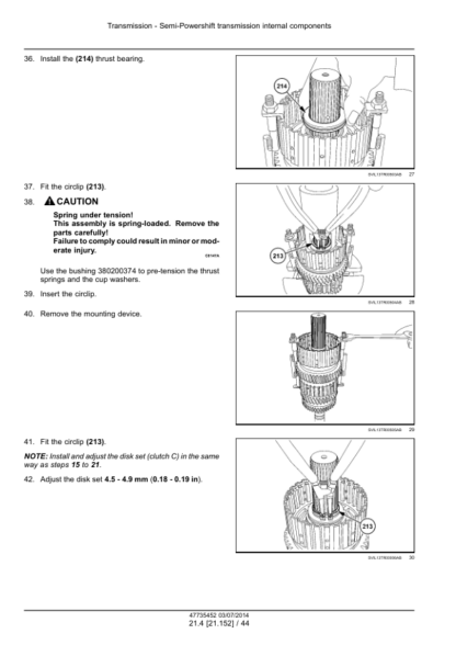 CASE Farmall 95U 105U 115U Pro EP Tractor Service Manual - Image 11